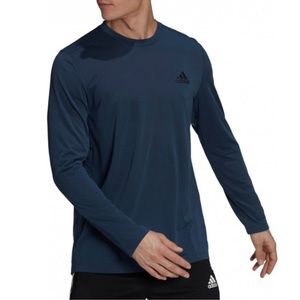 NWT Adidas Climalite Navy Long Sleeve Tee